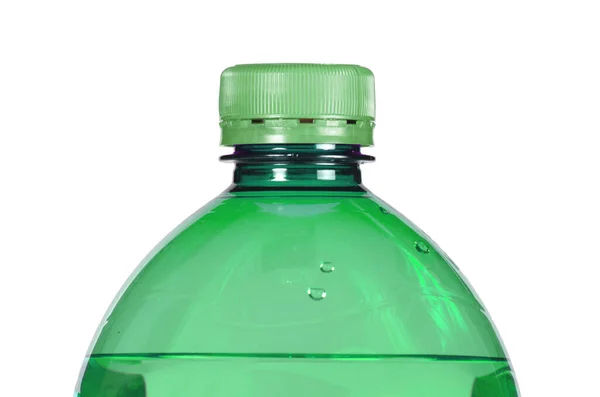 Botella Grande Agua Plástico Aislada Blanco — Foto de Stock