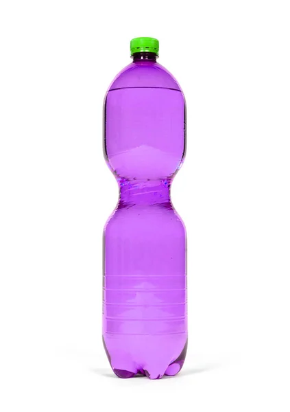 大瓶塑料水 白色隔离 — 图库照片