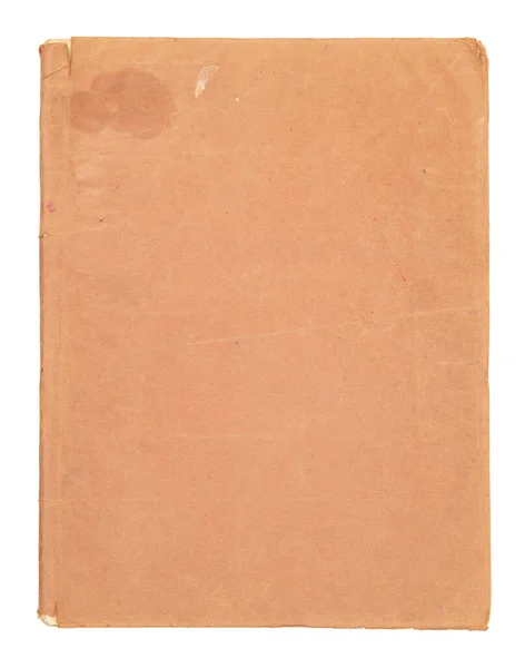 Старая Текстура Бумаги Изолирована Белом Фоне — стоковое фото