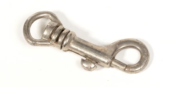 Snap Clasp Hook Trigger Belt Clip Black — Stock Photo, Image