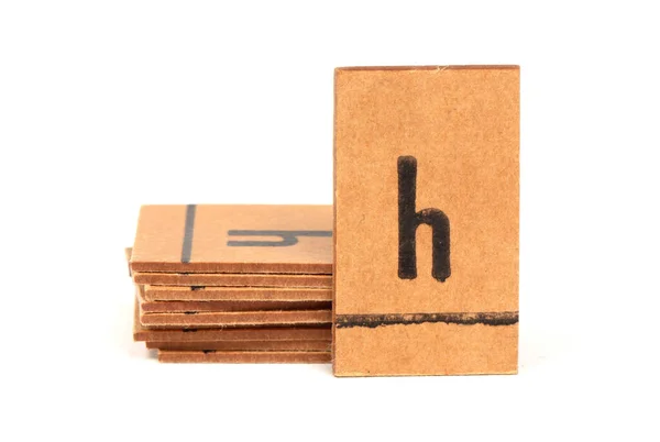Pilha Cartas Uma Caixa Correio Muito Antiga Usada Para Ensinar — Fotografia de Stock