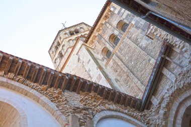 Cluny Abbey, Burgundy, Fransa 'nın ortasında.