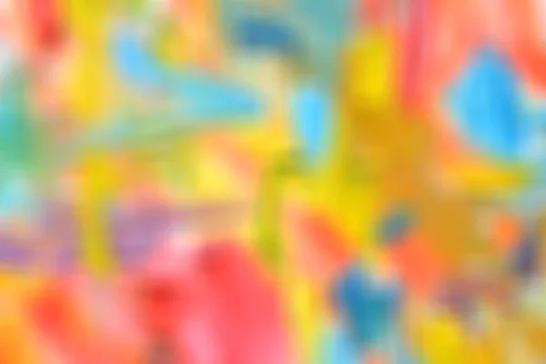 Cores Felicidade Divertido Brilhante Alegre Emocionante Abstrato Desfocado Fundo Colorido — Fotografia de Stock