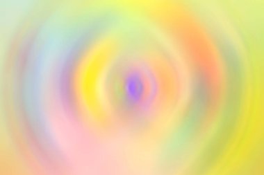 Soyut çember canlı renkli arkaplanı bulanıklaştırdı. sarı yeşil ve turuncu ton