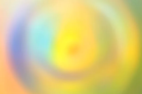 Abstrakte Kreis Verschwimmt Lebendigen Bunten Hintergrund Gelb Und Grünton — Stockfoto