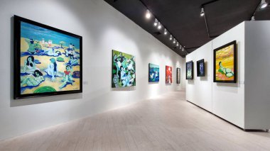 Bangkok, Tayland - 10 Haziran 2023: Tayland Çağdaş Sanatı 