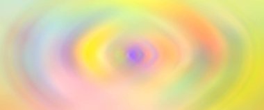 Soyut çember canlı renkli arkaplanı bulanıklaştırdı. sarı yeşil ve turuncu ton