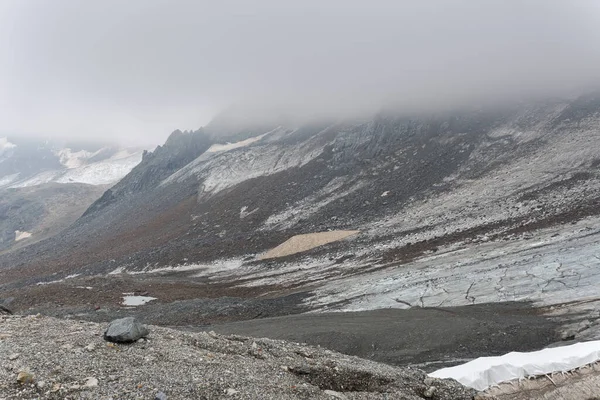 Glaciar Stubai Alpes Austríacos Municipio Neustift Stubaital — Foto de Stock