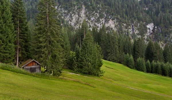 Log Cabin Mieming Range State Tyrol Austria — Stock Photo, Image