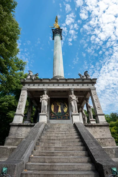 Angel Peace Monument Bogenhausen District Munich Germany — Stock Photo, Image