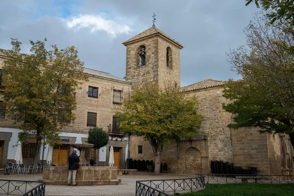 Убеда Испания Декабря 2022 Церковь Сан Педро Городе Убеда Провинция — стоковое фото