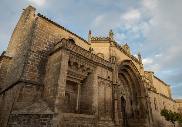 San Pablo Templom Portálja Ubeda Városában Jaen Tartományban Spanyolországban Század — Stock Fotó