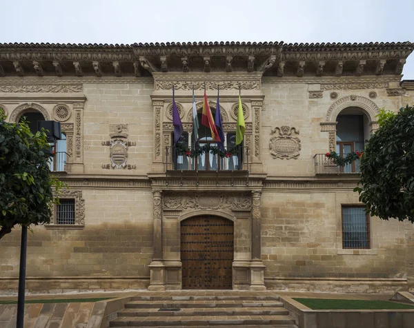 Radnice Baezy Provincie Jaen Španělsko Jeho Původní Funkcí Bylo Palác — Stock fotografie
