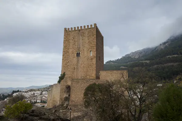 Zamek Yedra Gminie Cazorla Prowincja Jaen Andaluzja Hiszpania Jego Początki — Zdjęcie stockowe