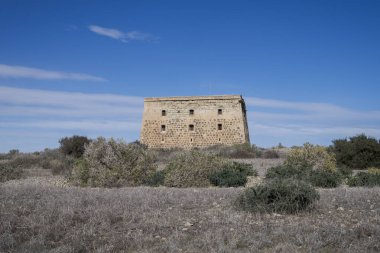 San Jose Kulesi, Tabarca Adası, Alicante, İspanya. 1.790 'da inşa edildi.