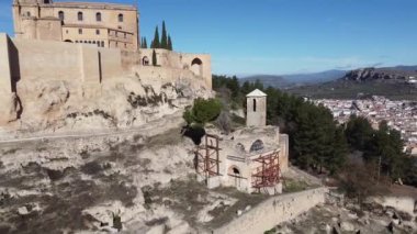 Preciosa Vista bölgesi del Castillo de la Mota en Alcal la Real, Jan