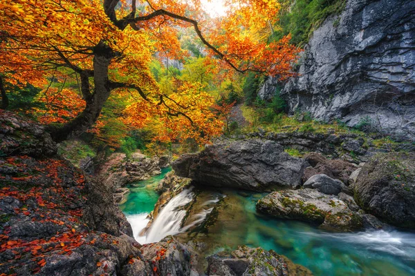 Cachoeira Parque Nacional Ordesa Monte Perdido — Fotografia de Stock