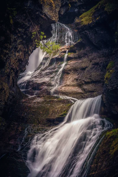 Wasserfall Ordesa Und Monte Perdido Nationalpark — Stockfoto