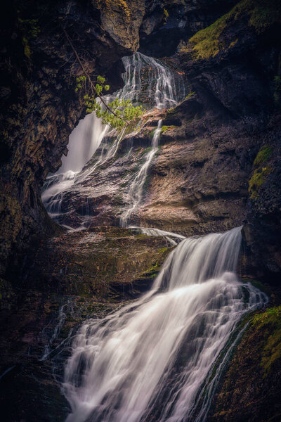 Waterfall in Ordesa and Monte Perdido National Park