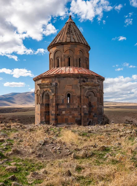 Ani Ruiny Kars Turcja Kościół Grzegorza Abughamrents Historyczne Stare Miasto — Zdjęcie stockowe