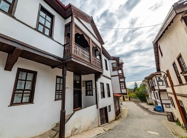 Tarakli Sakarya Türkei Traditionelle Alte Häuser Distrikt Tarakli Schöne Historische — Stockfoto