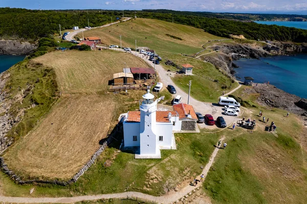 Sinop 'taki Inceburun Deniz Feneri. Hindi. Inceburun Türkiye 'nin en kuzey noktasıdır. İnsansız hava aracı ile hava saldırısı.