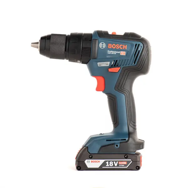 Istanbul September 2023 Bosch Gsb 18V Professional Cordless Combi Drill — Stock Photo, Image