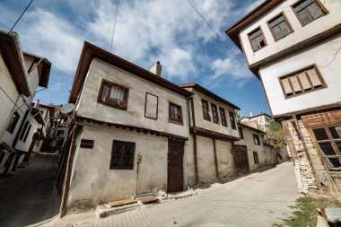 Ankara Beypazari İlçesi, Türkiye. Beypazari Kasabasındaki Geleneksel Evler.