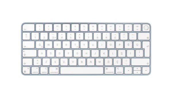 Istanbul Turkey December 2023 Apple Magic Qwerty Keyboard Magic Keyboard — Stock Photo, Image