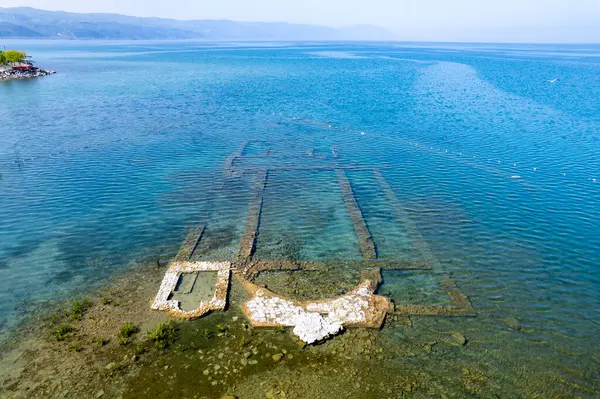 Basílica Submarina Lago Iznik Bursa Turquía Basílica San Neófito Disparo Imagen De Stock