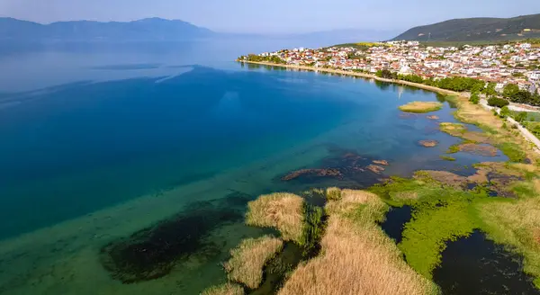 Iznik Lake Bursa Turkey Iznik Beautiful Town Bursa City Drone Royalty Free Stock Photos