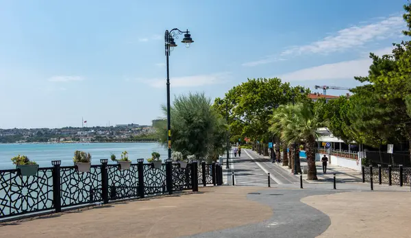 stock image Istanbul, Turkey - July 13, 2024: Silivri District in Istanbul. Turkey. Silivri town center.