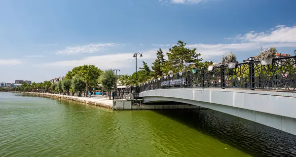 stock image Istanbul, Turkey - July 13, 2024: Silivri District in Istanbul. Turkey. Silivri town center.