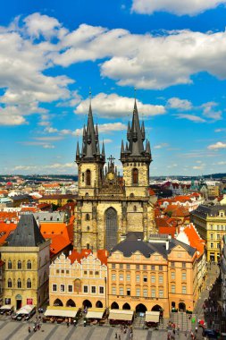 Prag, Çek Cumhuriyeti, 25 Haziran 2016: Eski Kent Meydanı, Prag, Çek Cumhuriyeti.