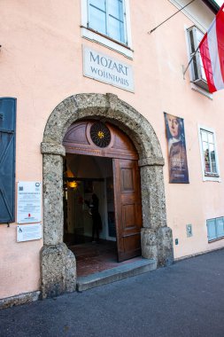 Salzburg, Avusturya - 20 Ekim 2019: 