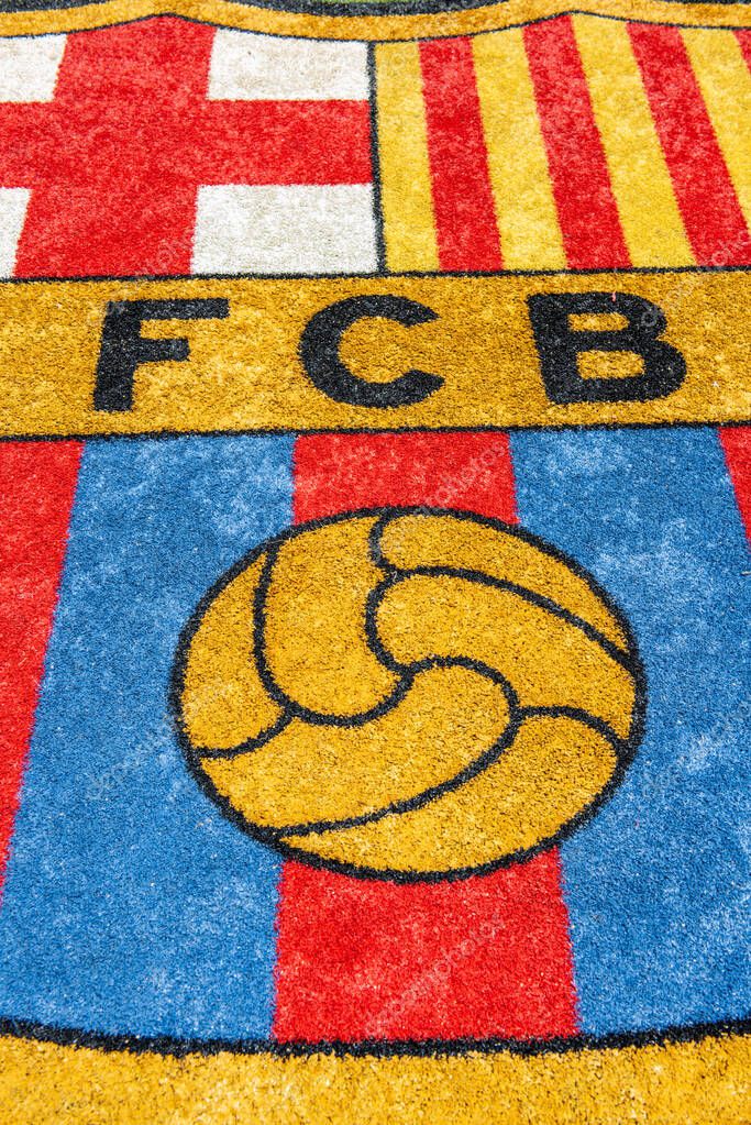 Barcelona, Spain - May 28, 2016: Camp Nou. View of the Camp Nou. The stadium of Football Club Barcelona team.