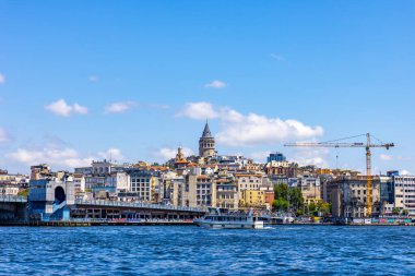 İstanbul, Türkiye - 28 Haziran 2025: İstanbul, Türkiye. Güzel İstanbul boğaz manzarası.