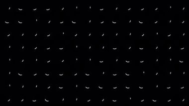 Spinning circle pattern. Alpha channel. Looped animation