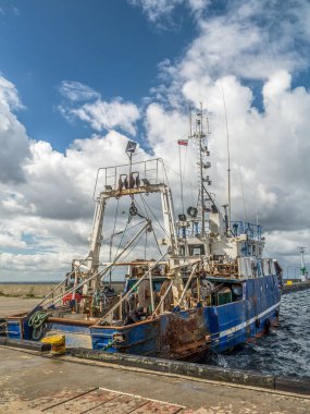 Cutter limanda, Jastarnia, Polonya 'da yatıyordu.