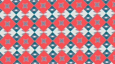 Çok renkli palette Arapça, pürüzsüz desen. Doğu dekoru. Arap Müslüman etnik tarzı. Ramazan duvar kağıdı tasarımı. Vektör illüstrasyonu.