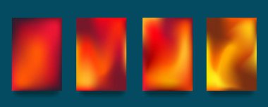 Lüks eğilimli arka planlar. Turuncu ve kırmızı, sonbahar temalı. Soyut vektör arkaplanı. Arkaplan, tasarımlar, posterler, şablonlar ve modeller için