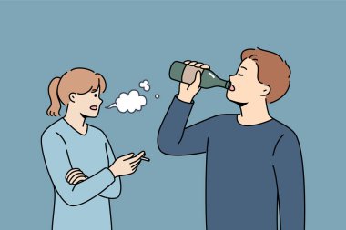 Zararlı bağımlılığı olan insanlar bira ve alkolü bırakamadıkları için sağlığı mahvediyor. Erkek ve kadın bağımlılık yaşar ve antisosyal yaşam tarzını içki ve tütün kullanarak görür.