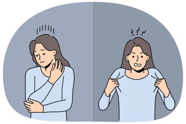 Kadın, erkek arkadaşının sadakatsizliği haberini aldıktan sonra öfke ve güvensizlik gösterir. Farklı duygulara ve zihinsel durumlara sahip iki kızın psikolojik desteğe ihtiyacı var.