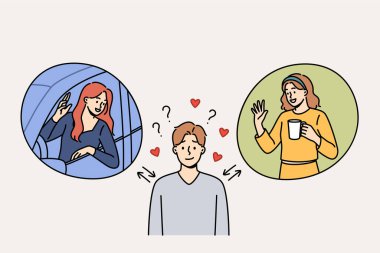 Aşk üçgeni, erkeğin iki kadın arasından kız arkadaşını seçmesini içeriyor. Bu da erkek çok eşliliğini gösteriyor. Çok eşli adam aynı anda iki kızdan etkileniyor ve hepsiyle çıkmak istiyor..