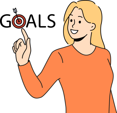 Kadın hedefe ulaşmayı hedefliyor