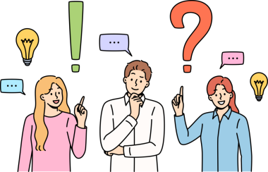 Müşteri çekmek için çözüm ya da fırsat arayan iş adamları arasında ortaklaşa beyin fırtınası. Ofis memurları ve yöneticileri arasında soru sormak için beyin fırtınası yapmak ve cevap aramak