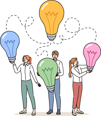 İş adamları buluşmada başarılı bir şekilde fikir alışverişinde bulunarak uygulamak için en iyi yenilikleri seçtiler. Kurumsal dünyada yeniliğin sinerjik etkisi rekabetçi fiyatlarla yeni ürünler yaratmaktır.