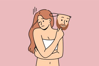 Transseksüel kadın cinsiyet kimliğinden ve erkek olma hayallerinden muzdarip ve erkek maskesi takıyor. Kız LGBT topluluğunun bir parçası olmak istiyor ve transseksüel olma olasılığını düşünüyor.