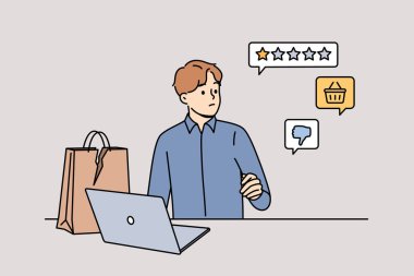 Eleştirmen, dizüstü bilgisayar ve şirket reytingli web siteleriyle ilgili olumsuz yorumlar bırakıyor. Çevrimiçi mağaza vaatlerinin ihlali nedeniyle memnun olmayan kullanıcıdan kritik geri bildirim