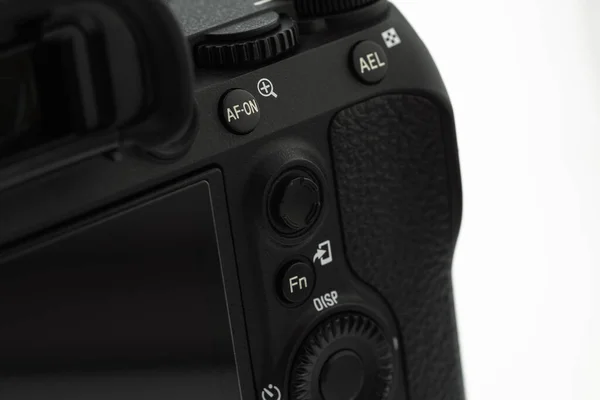 London Storbritannien 2023 Närbild Produktfoto Sony A7Iii Kamera Med Vit — Stockfoto